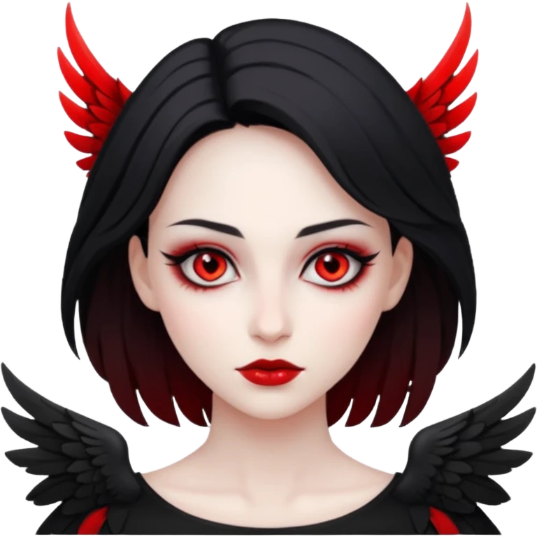 Ange diabolique emoji