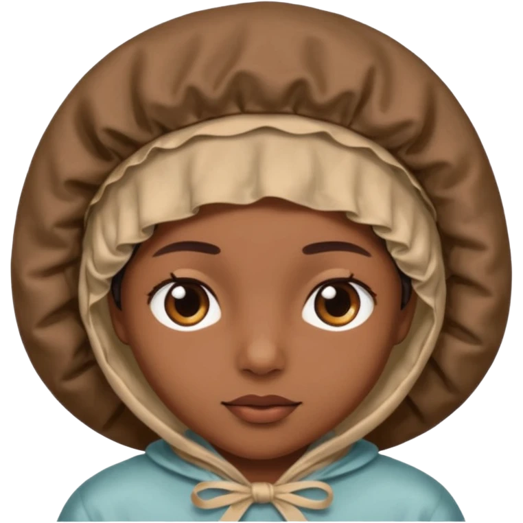  Silk sleep Bonnet emoji brown skin  emoji
