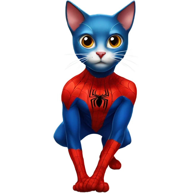 spider man cat emoji