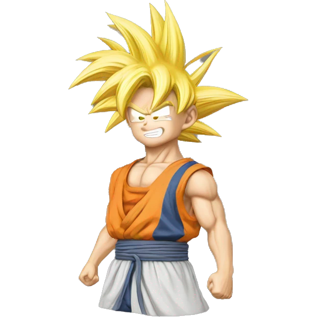Goku choquer emoji