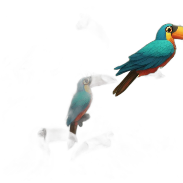 tiki tucan emoji