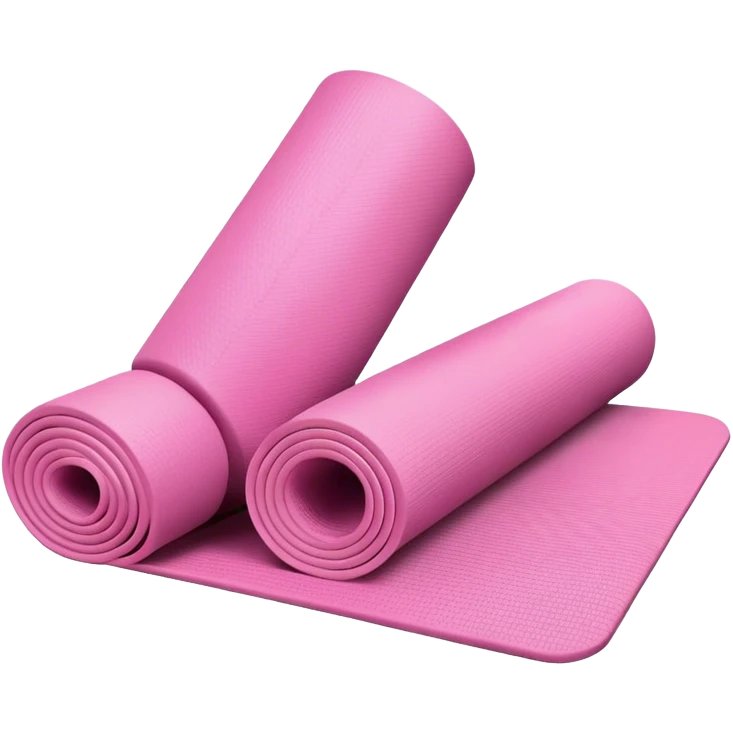 pink yoga mat emoji