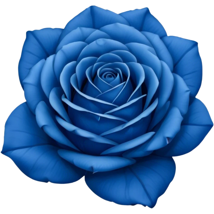 blue rose  emoji