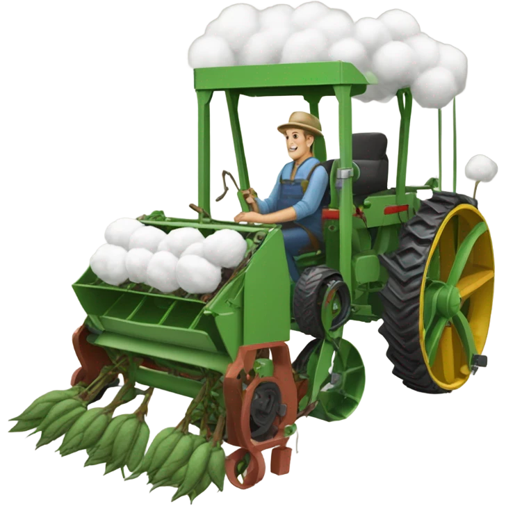 Cotton picker emoji