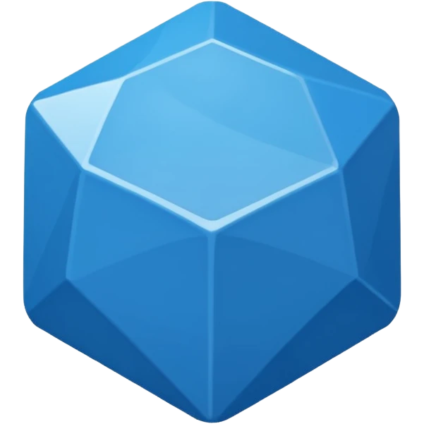 Centang biru segi 12 emoji