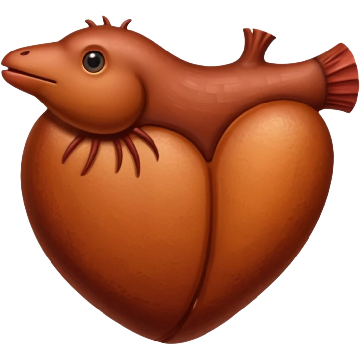 Create the liver emoji