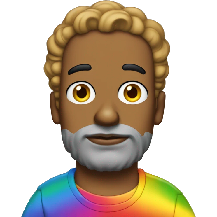 queer Simpson with make up and rainbow tshirt must lok cute  emoji