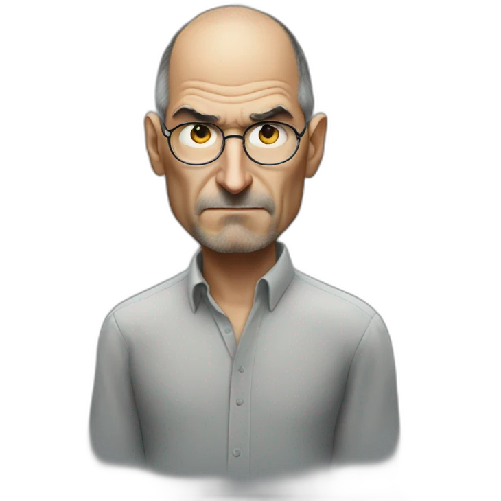 steve Jobs being angry emoji