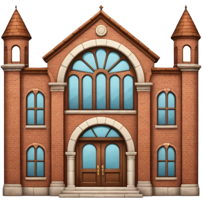 sugar library building emoji