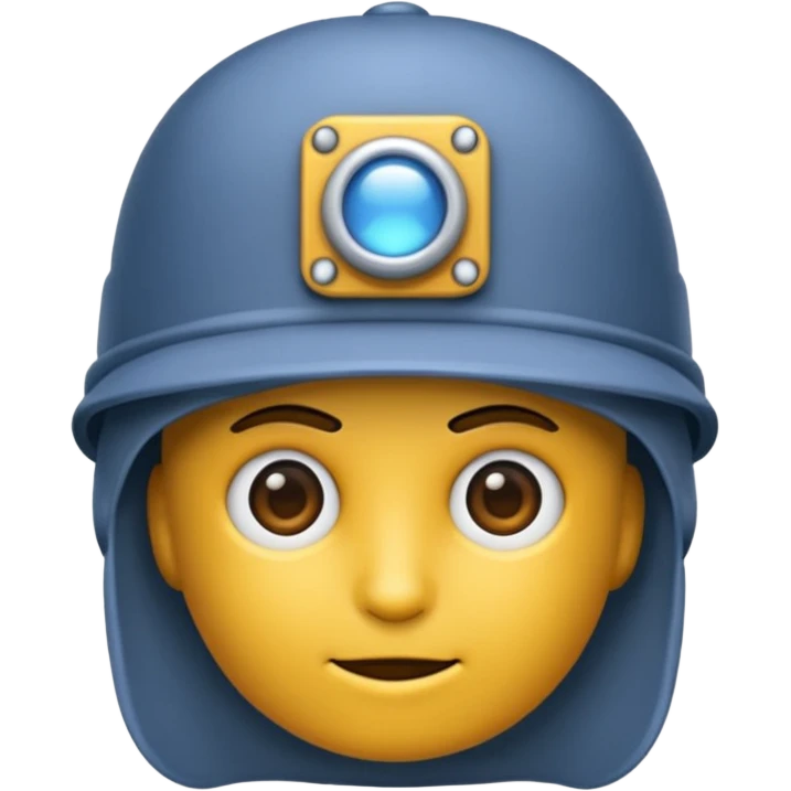 emoji de un persona con gorro de hacer mechas emoji