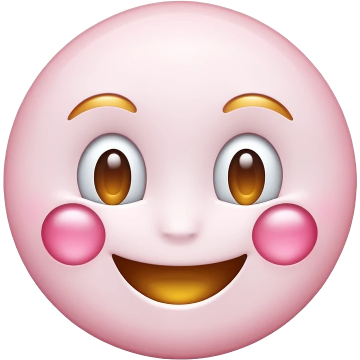 glitter white emoji smile emoji