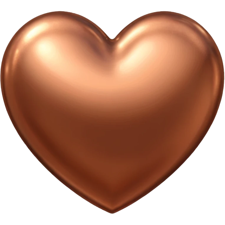 copper heart emoji emoji
