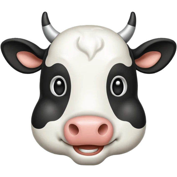 retro cow emoji  emoji