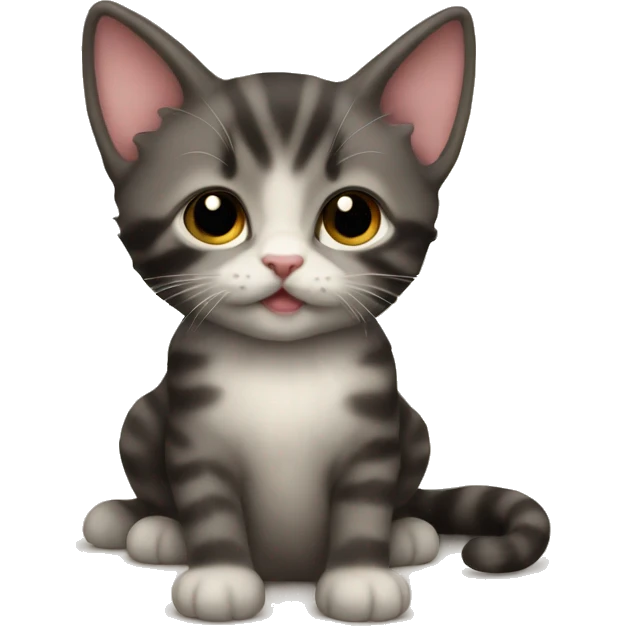Chaton étonné  emoji