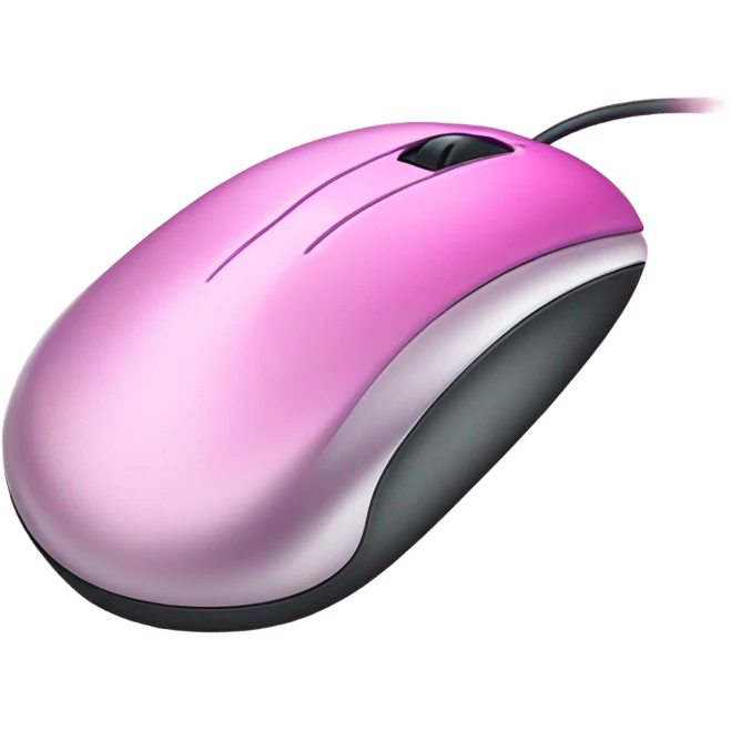 Pink computer Mouse  emoji