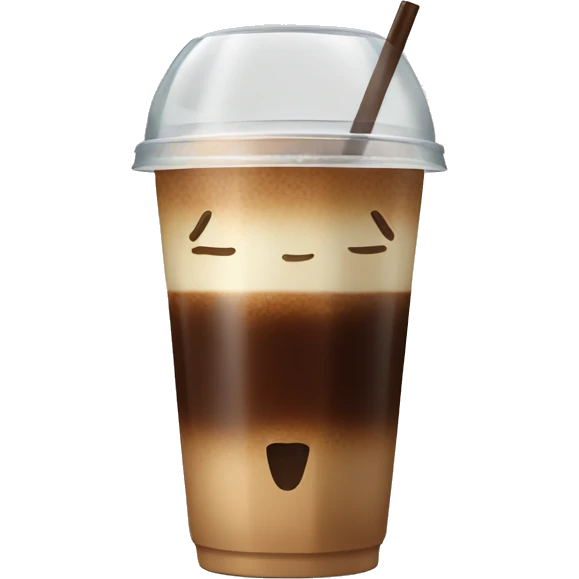 Ice coffe emoji
