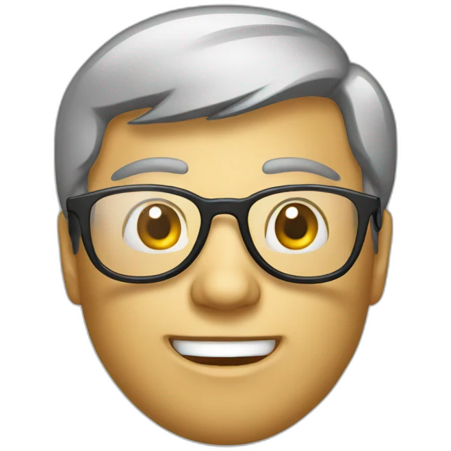 chat qui porte lunette emoji