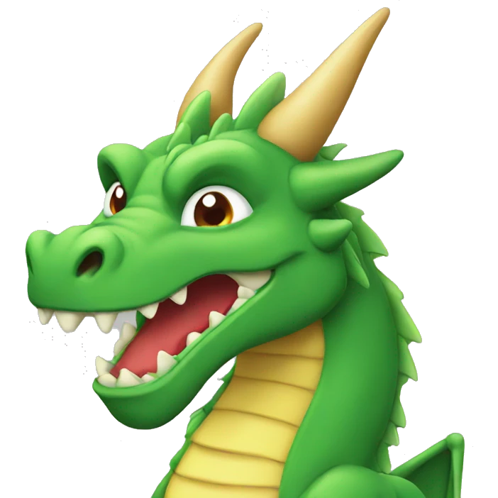 dragon using a mac emoji