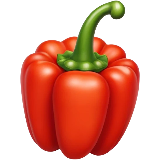 red bell pepper emoji