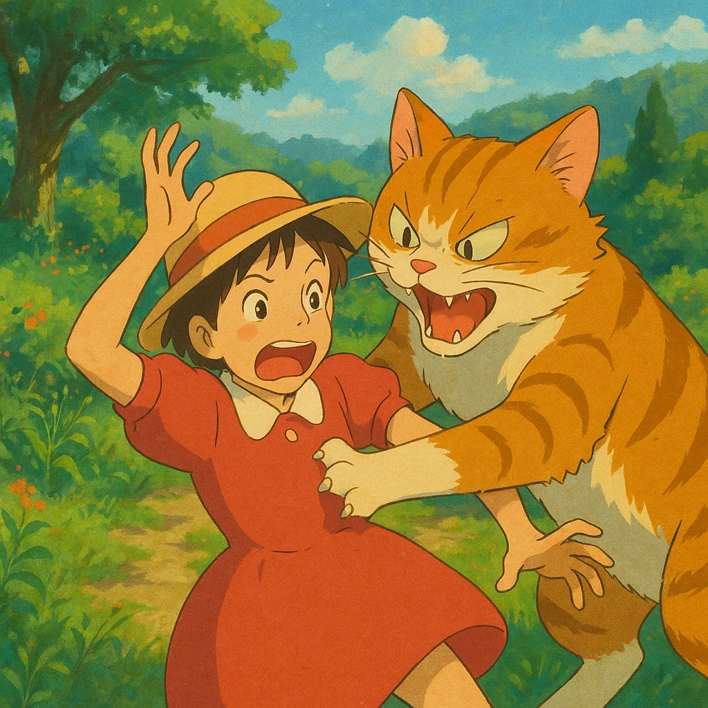 cat attack emoji