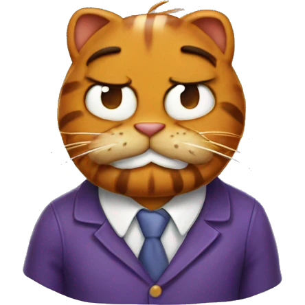Garfield emoji