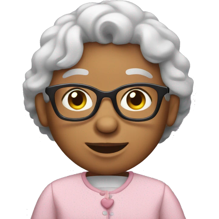 Grandma teddy bear  emoji