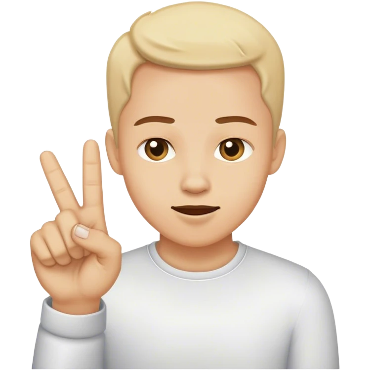 Finger flicking motion emoji