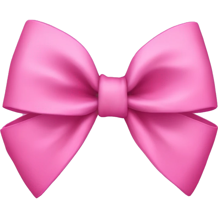 pink coquette bow emoji