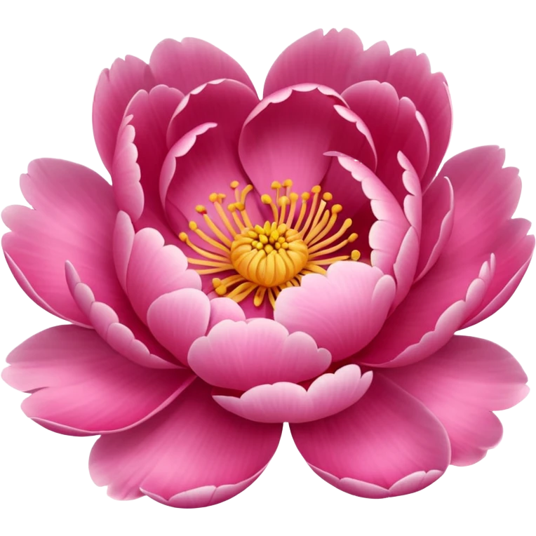 Peony emoji