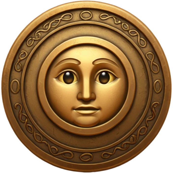 Ancient coin emoji