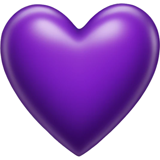 Purple Heart emoji