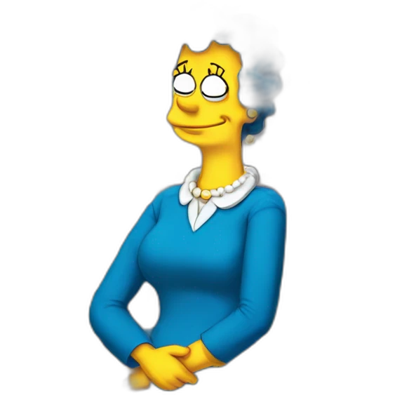 marge simpson emoji