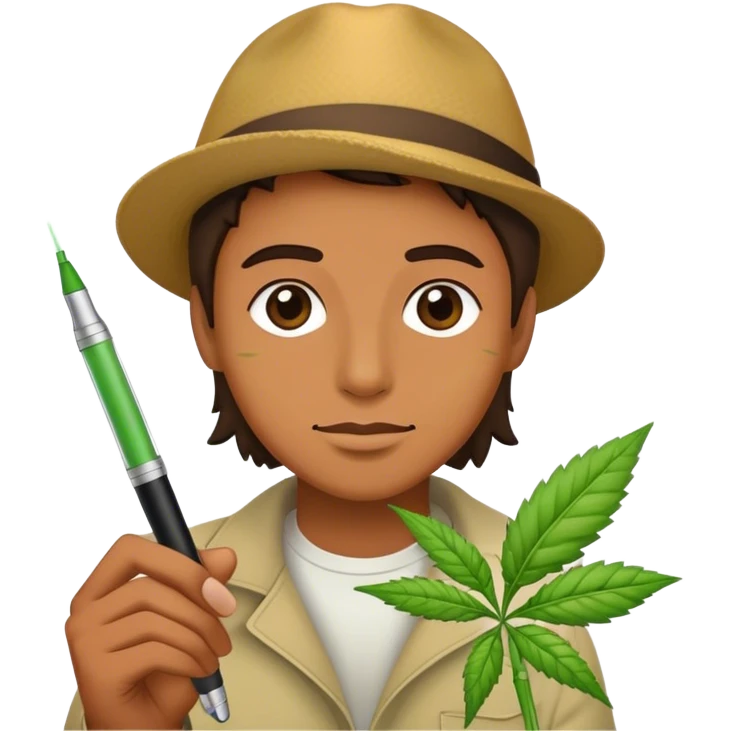weed pen emoji