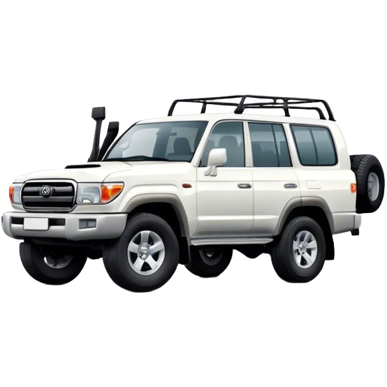 Toyota Land Cruiser - Toyota (Model Year: 2021) (Iconic colour: White) emoji