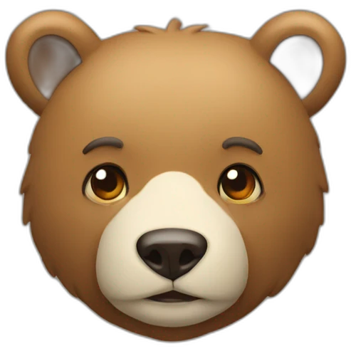 Chat pêchant un ours emoji