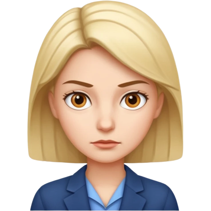 Smart woman emoji