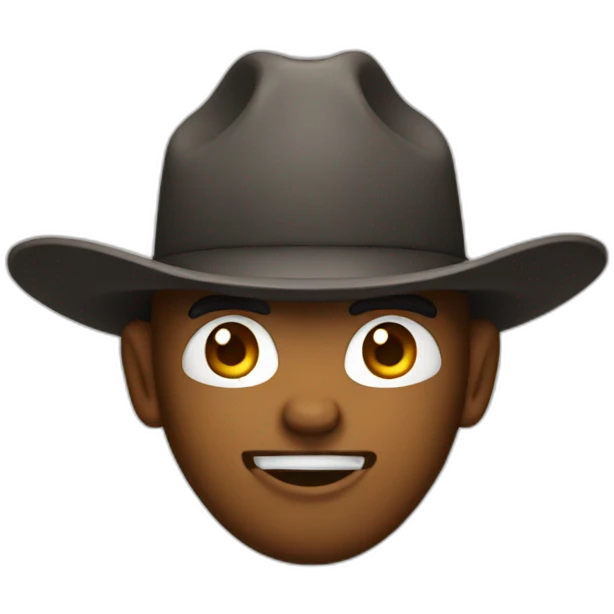 cowboy on squid emoji