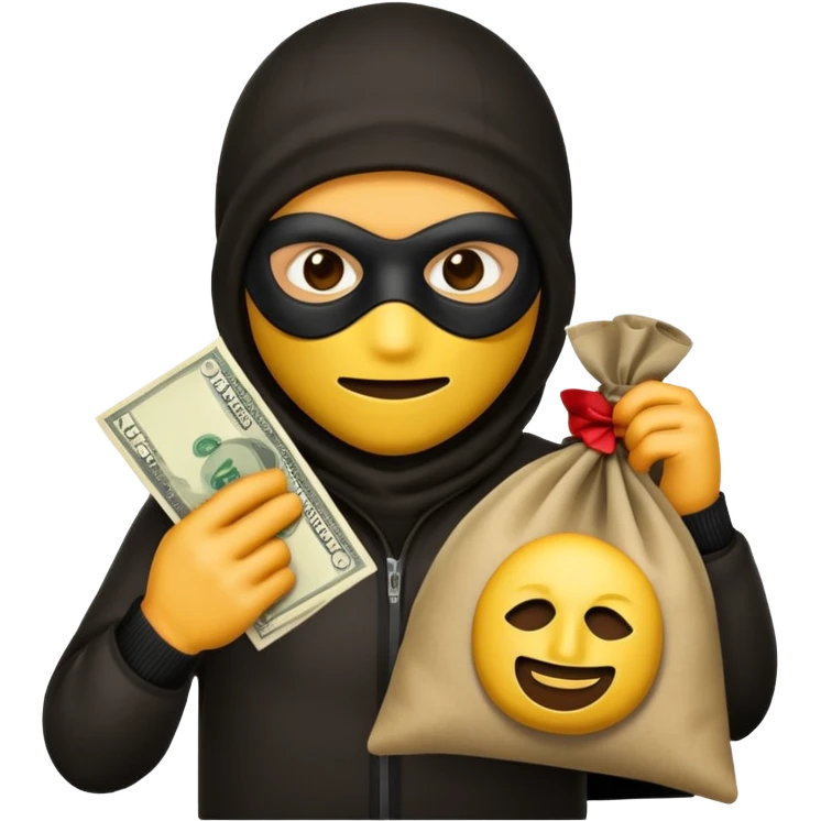 Robber emoji emoji