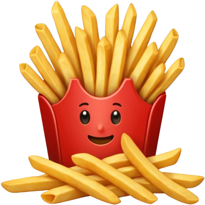 French fries emoji