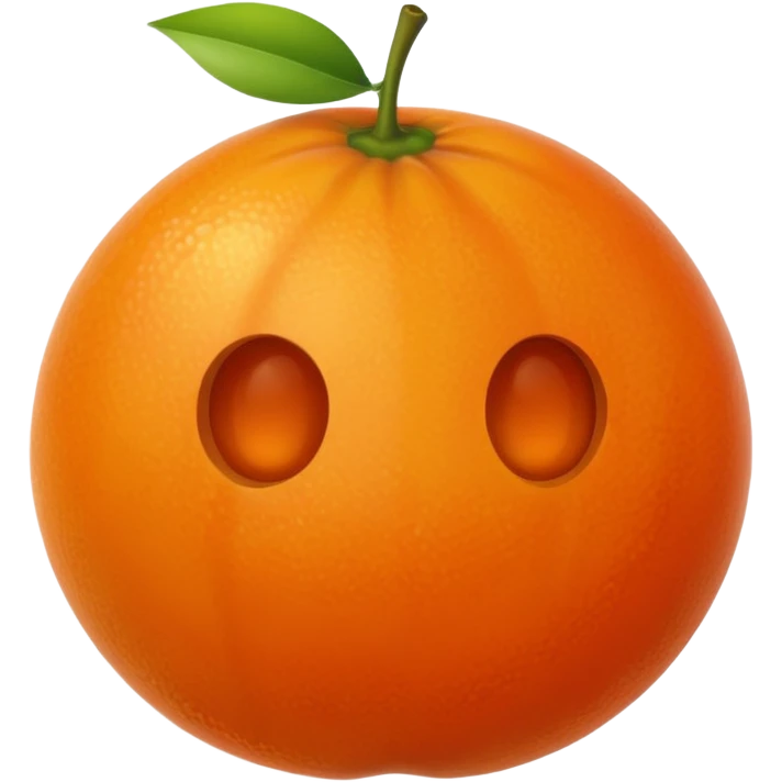 orange fruit emoji