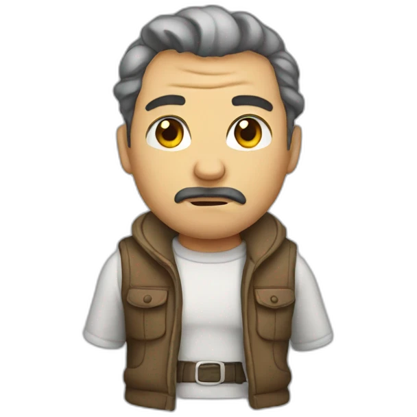 Bad man emoji