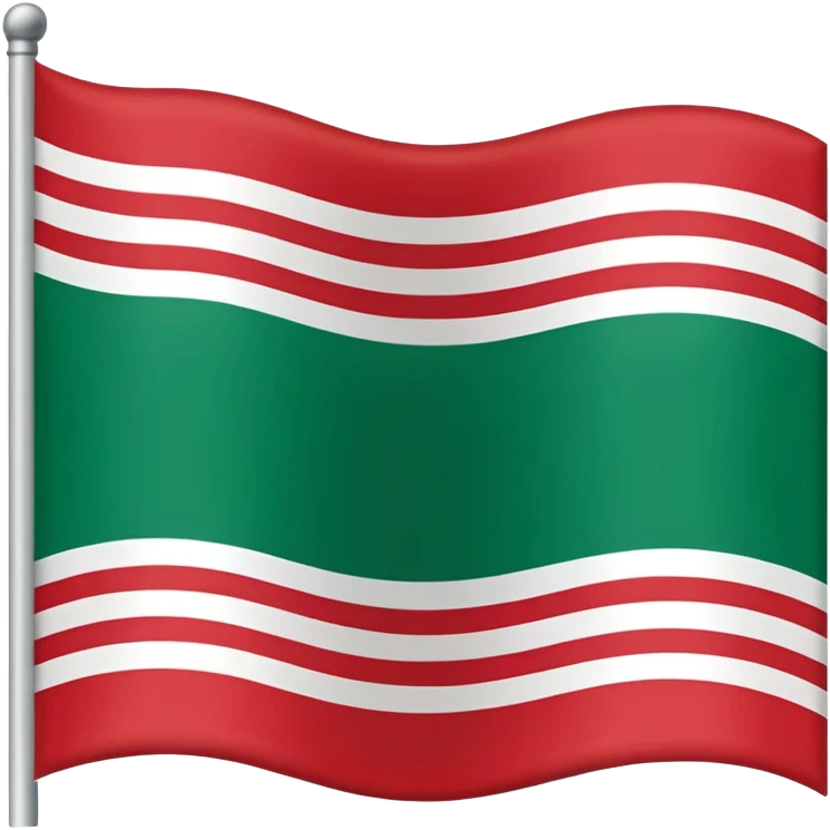 The flag of Chechnya emoji