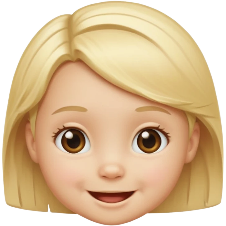 blonde baby emoji