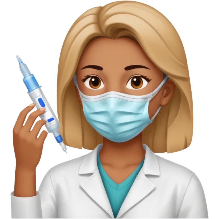 woman vaccine emoji