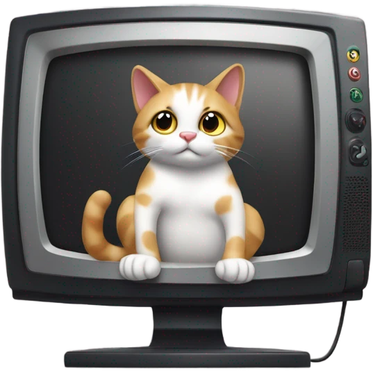 Cat playing video games  emoji