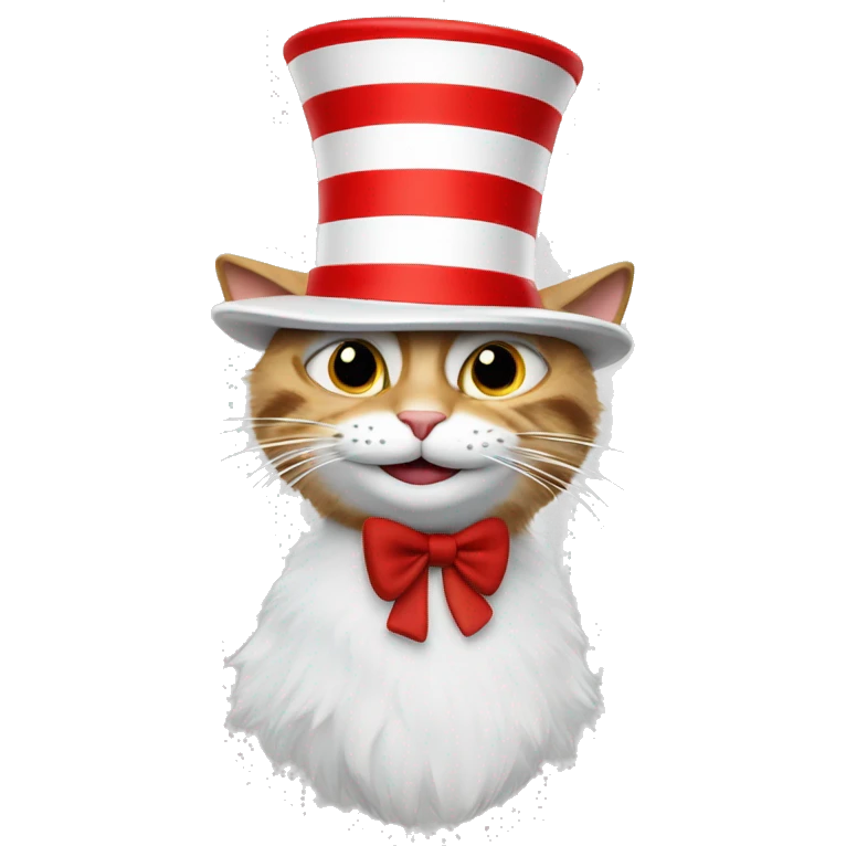 Cat in the hat emoji