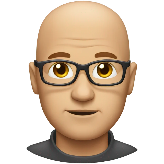 a person bald emoji