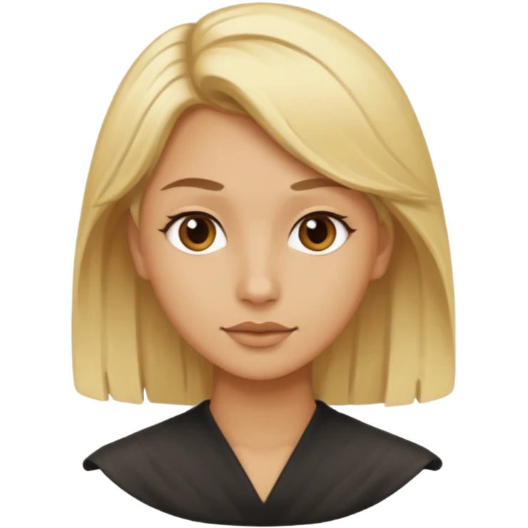 taco with blonde hair swoop emoji