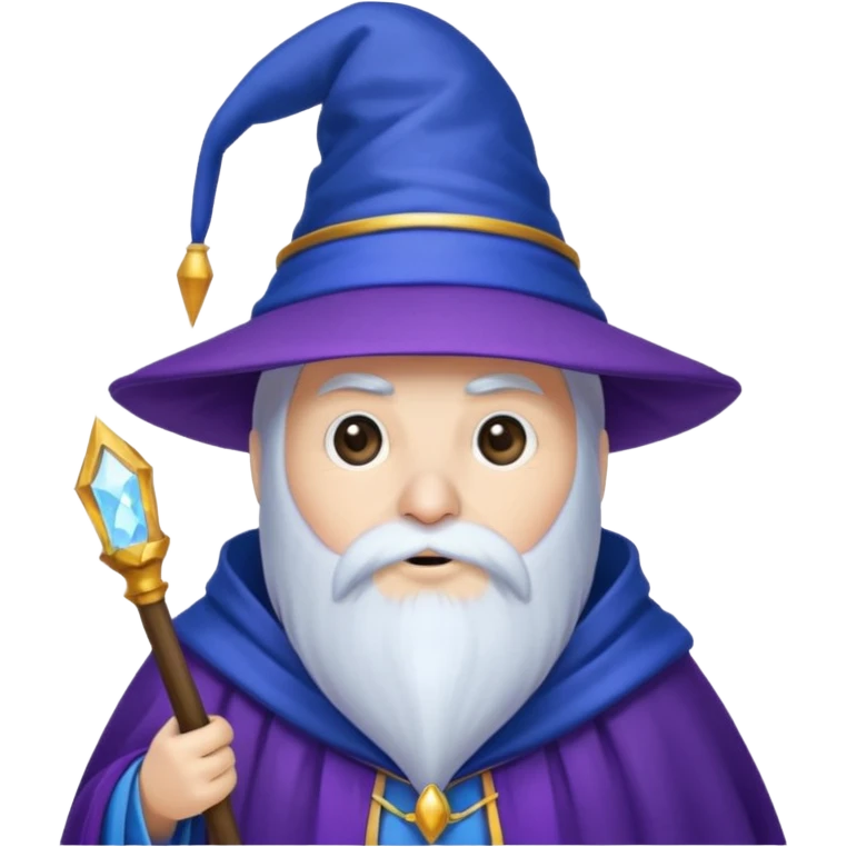 Penguin Wizard emoji
