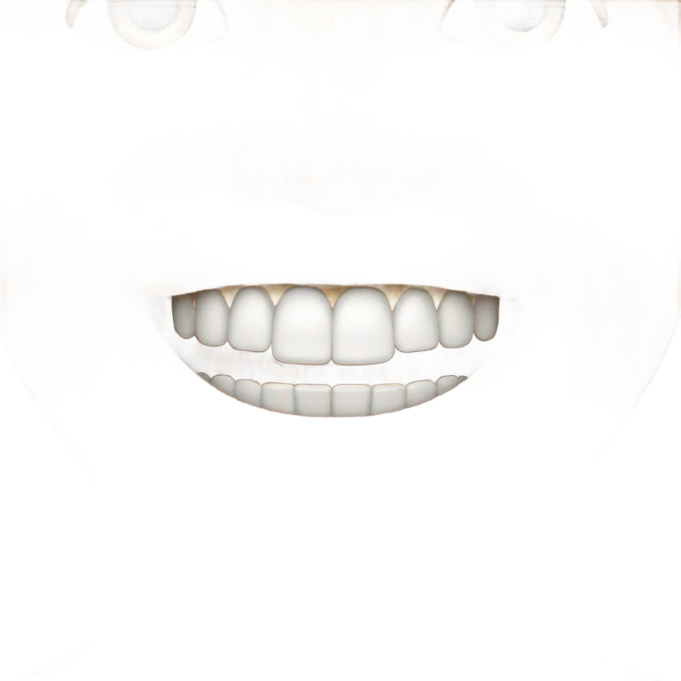 smile with a gap emoji